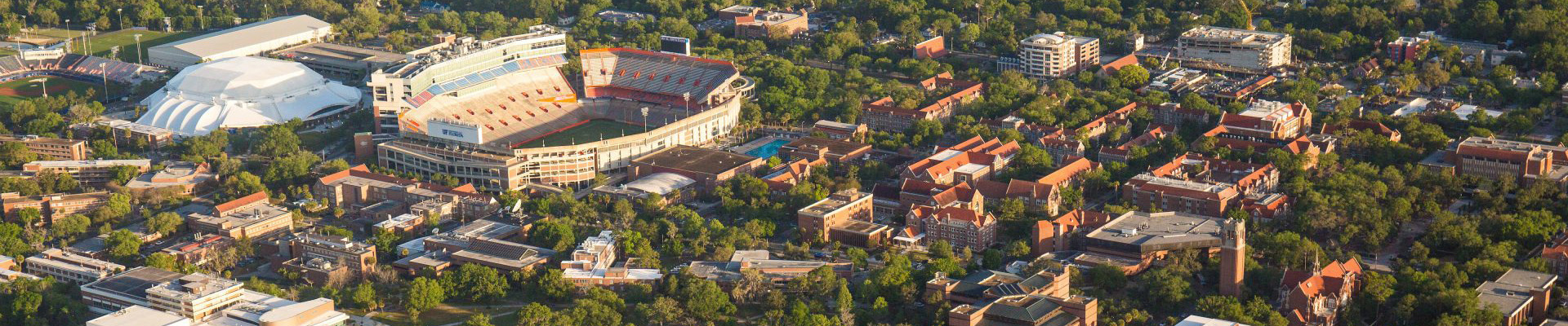 UF Campus Aerial Photo